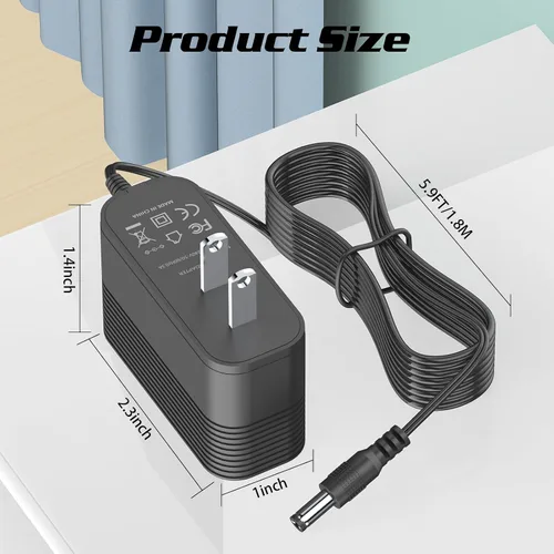 Vista 7 de Adaptador de corriente de 5V 2A para teléfono Yealink T54W, T46U, MP54, MP56, T57W, T46S, T48U, T53W Reemplazo de fuente de alimentación