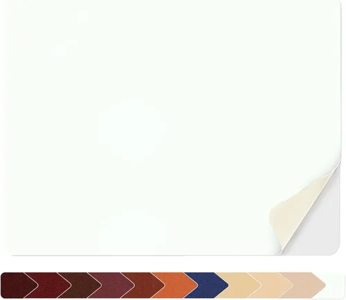 Vista 22 de Parche de reparación de cuero Numola, parche autoadhesivo para sofás, asientos de automóvil, sofás, bolsos, chaquetas