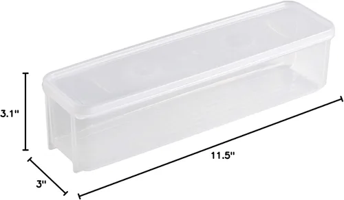 Vista 7 de Guardians Caja para guardar fideos y pasta con tapa blanca