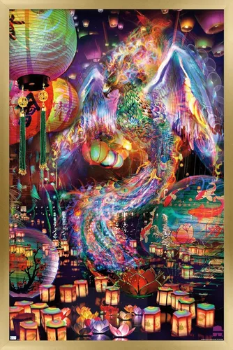 Vista 15 de Trends International Jumbie - Póster de pared de Phoenix, 14.72 x 22.37 pulgadas, versión enmarcada plateada Versión con marco plateado