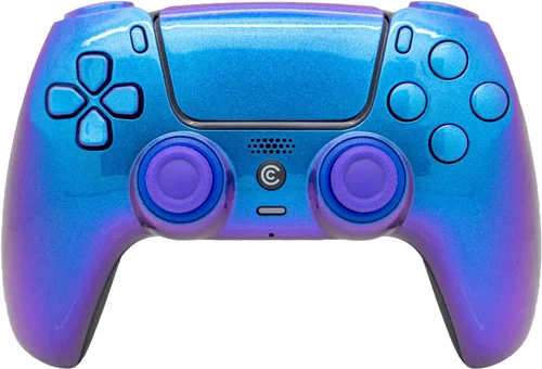 Vista 53 de Custom Wireless Controller Compatible with PS5 - Multiple Designs Available (Abstract Fusion)