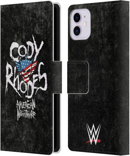 Vista 31 de Head Case Designs Funda con licencia oficial de la WWE American Nightmare Flag Cody Rhodes compatible con Apple iPhone 11