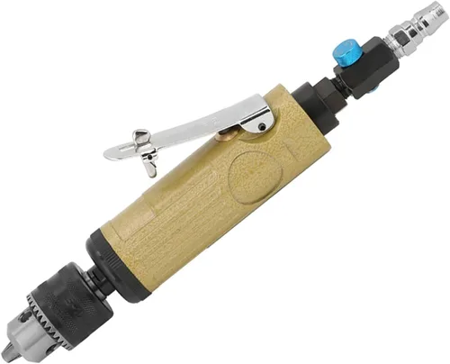 Vista 7 de 3/8 "de alta velocidad recto taladro neumático conjunto potencia reversible herramienta de perforación de aire con válvula de entrada ajustable