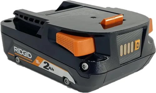 Vista 5 de Ridgid Genuino OEM AC840086 18V 2AH Hyper Litio-Ion Batería única No es elegible para el Acuerdo de Servicio de por Vida