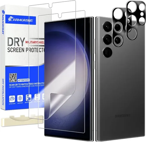 Vista 23 de ArmorSuit MilitaryShield protector de pantalla para Samsung Galaxy S7 (compatible con fundas) protección HD antiburbujas c/ repuestos duraderos