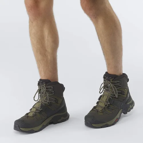Vista 12 de Salomon Quest 4D GTX - Botas de mochilero para hombre, color olivaoscuro