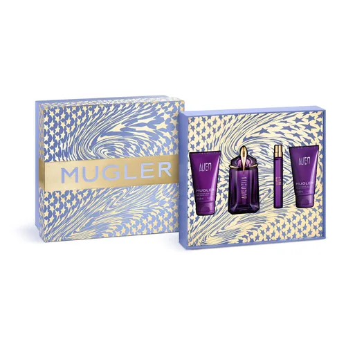 Vista 9 de Mugler Alien - Eau de Parfum - Perfume para mujer - Floral y amaderado - Con jazmín, madera y ámbar - Fragancia de larga duración Fragrance With
