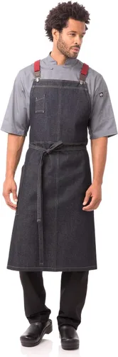 Vista 2 de Chef Works Delantal con babero unisex Berkeley Chefs