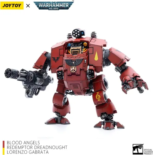 Vista 2 de JOYTOY Warhammer 40K 1/18 Figuras de acción Joy Toy Mecha Blood Angels Redemptor Dreadnought Lorenzo Gabrata