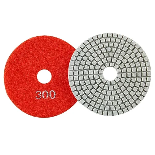 Vista 4 de Car Buffer Polisher, 5 Pcs 4-inch Stone Polishing Discs for Marble, Granite, and Quartz Renovation Angle Grinders,for Waxing(50#)