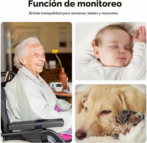 Vista 3 de Monitor de audio para bebés con batería recargable, walkie talkies para niños con conversación bidireccional y sonido claro, rango de 1000 pies