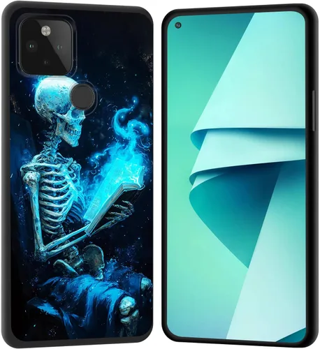 Vista 86 de Funda para Pixel 4 XL, funda de goma de silicona suave a prueba de golpes, funda protectora de cuerpo completo para Google Pixel 4 XL, ciervo