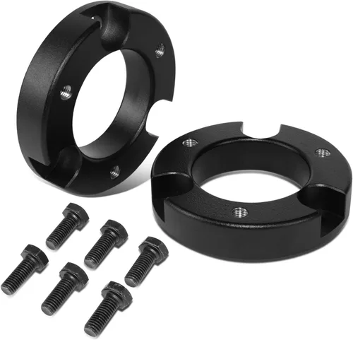 Vista 9 de J2 Engineering Kit de bloque de elevación de nivelación trasera de 2 pulgadas con pernos en U compatible con Tacoma 95-22, J2-LK-TY-R-001-BK