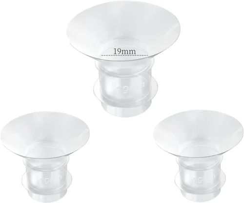 Vista 10 de Insertos de brida de 0.591 in compatibles con Momcozy S12 Pro/S9 Pro /M5/M9/Medela/TSRETE extractor de leche portátil, Spectra S1/S2 adecuados