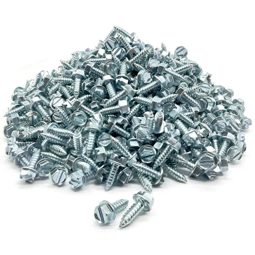 Vista 8 de BoltsandNuts Paquete de 4 tuercas para matrícula, tuercas de retención de nailon de 1/4 pulgadas para automóviles, camiones, SUV