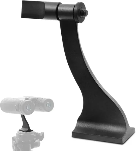 Vista 7 de Astromania Universal L Tipo Metal Binocular Trípode Adaptador para Binocular y Minocular - Negro