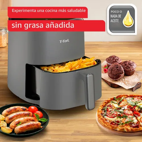 Vista 7 de T-fal Freidora de aire digital Easy Fry Max de 5.3 cuartos de galón: 10 programas de cocción versátiles, pantalla táctil intuitiva, cesta apta