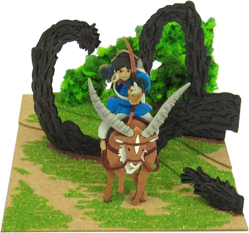 Vista 4 de Puf gigante con sillas Papercraft Princess Mononoke