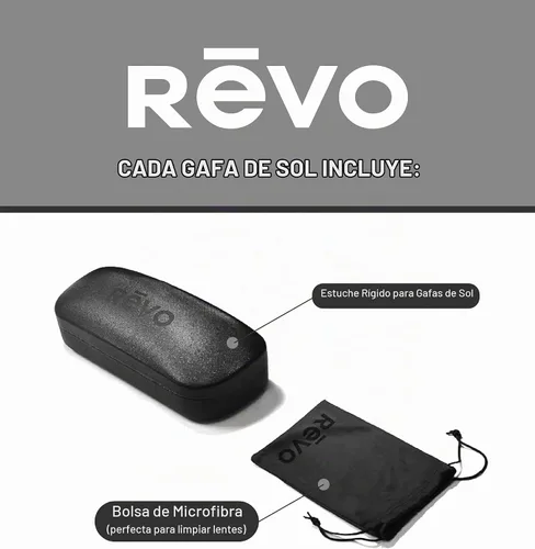 Vista 4 de Revo Gafas de sol Caper: lente polarizada con marco envolvente de rendimiento flexible
