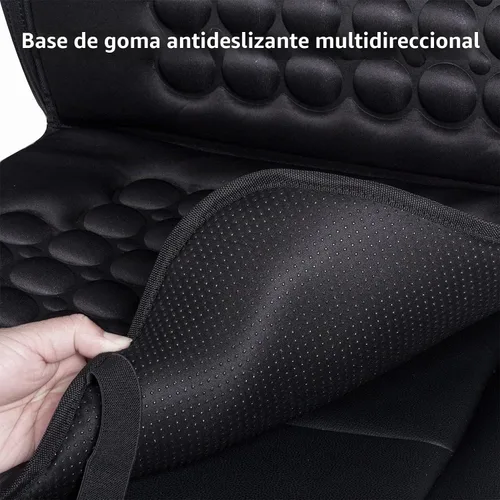 Vista 5 de FREMONT AUTO Funda de asiento de automóvil transpirable, fabricada con poliéster de alta calidad y cojín de burbujas con imán de masaje, ajustable