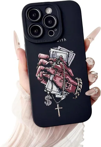 Vista 15 de Funda para iPhone 12 Pro Max (protección contra caídas de grado militar) Funda de teléfono de TPU a prueba de golpes, medusa-12PM Shockproof