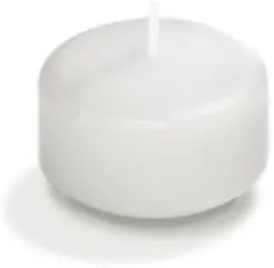 Vista 104 de yummi Caja de 120 velas flotantes marfil de 1.75
