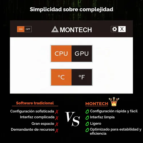 Vista 4 de MONTECH HyperFlow Digital 240 - Enfriador líquido de CPU, AIO de 9.449 in con bomba de 3100 RPM, 2 ventiladores E28 ARGB de 4.724 in, pantalla