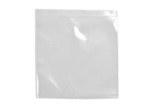 Vista 7 de LK Packaging Bolsa con cremallera de una sola vía de 3" x 4" de 2 mil con agujero para colgar, paquete de 1000