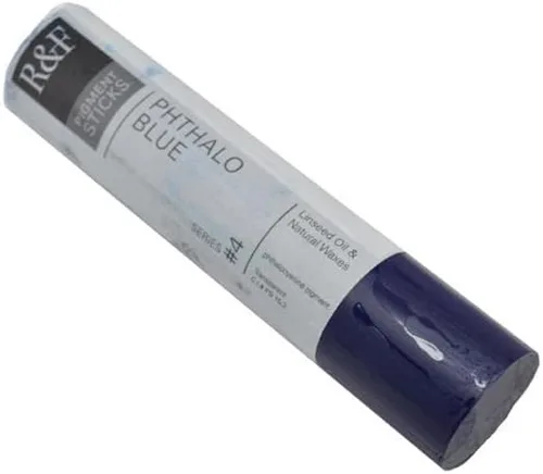Vista 55 de R&F Handmade Paints - Pigmento profesional al óleo en barra, naranja lizarina, 6.4 fl oz