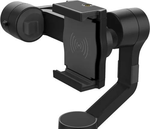 Vista 2 de Moza 3-Axis Smartphone Gimbal Estabilizador Carga de Teléfono Inalámbrico, Negro (Mini Mi)