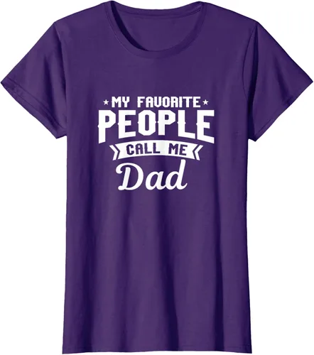 Vista 11 de My Favorite People Call Me Dad - Camiseta divertida, Negro, S