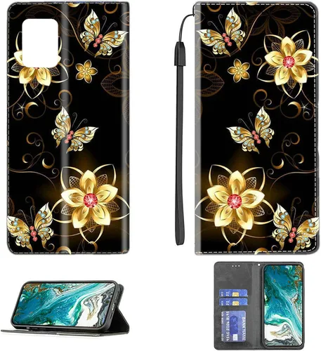 Vista 16 de Aroepurt Funda para UMIDIGI G1 Plus compatible con UMIDIGI G1 Plus Funda para teléfono Funda de piel sintética con función atril magnética CPT15