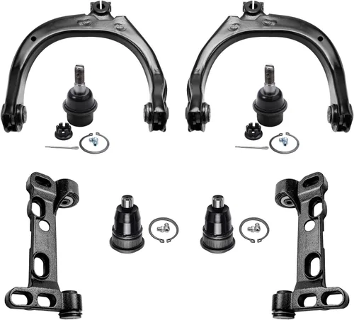 Vista 33 de Detroit Axle - Kit de suspensión frontal de 8 piezas para Chevy Silverado
