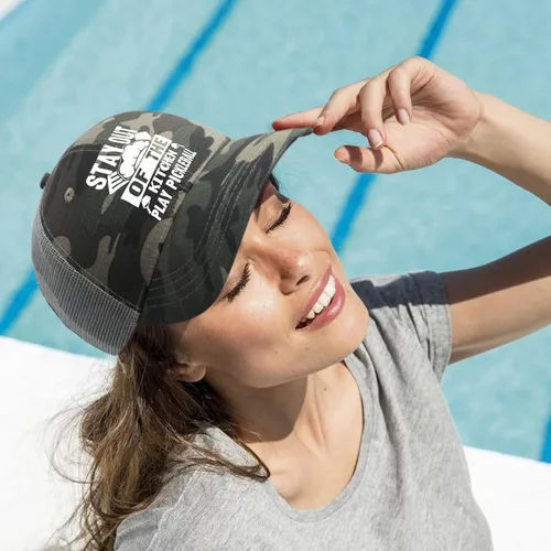 Vista 5 de devor Dad Hats Stay Out of The Kitchen Play Pickleball Dad Hat, Graphic Hats for Women
