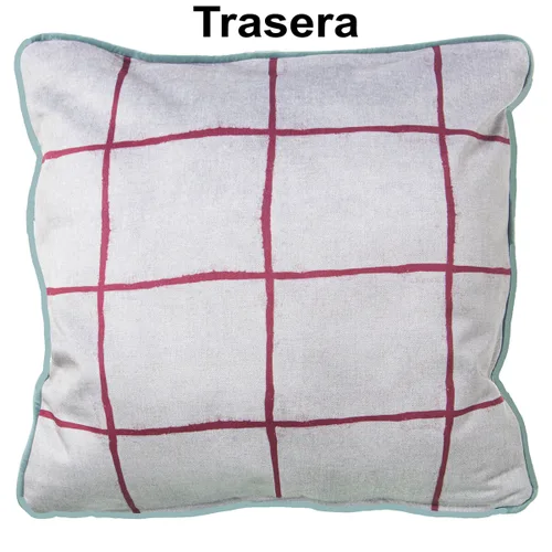 Vista 3 de Cojín Alexandra House Living Venecia Multicolor Textil