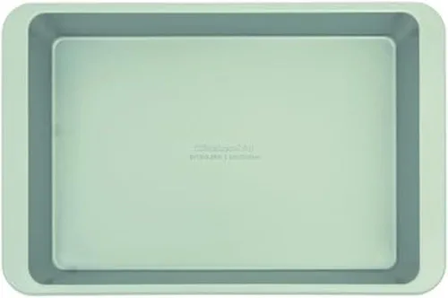Vista 9 de KitchenAid Molde antiadherente de acero aluminizado, apto para lavavajillas, agave, 9 x 13 pulgadas