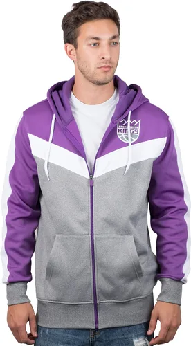 Vista 6 de Ultra Game Men's NBA Official Full Zip Hoodie Sweatshirt
