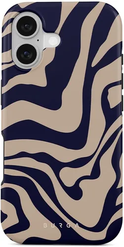 Vista 70 de BURGA - Funda compatible con iPhone 12, apta para carga inalámbrica, carcasa rígida híbrida de 2 capas + funda de silicona, resistente, ajuste
