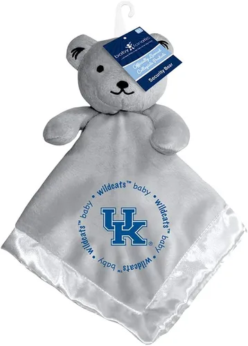 Vista 22 de Baby Fanatic Oso de seguridad gris - NCAA - Con licencia oficial Snuggle Buddy