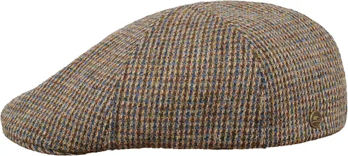Vista 9 de Sterkowski Rusty Harris Tweed Gorra plana para hombres y mujeres Clásico 6 paneles cálido transpirable pico de pato