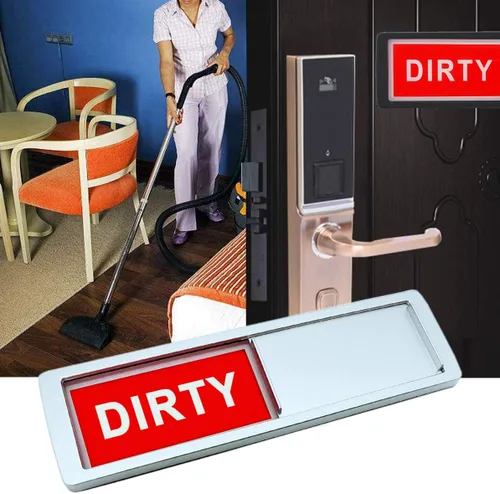 Vista 7 de Clean Dirty - Letrero magnético para lavavajillas mejorado súper fuerte, indicador magnético antiarañazos con respaldo autoadhesivo para todos