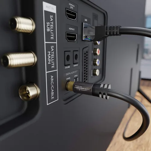 Vista 6 de KabelDirekt – 5 pies – Cable de cable de subwoofer RCA/Phono, 1 a 1 RCA/Phono, Audio/Digital/Video