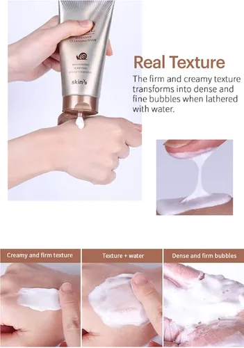 Vista 6 de SKIN79 Golden Caracol Intensive Cleansing Foam Concentrated Moisture Booster Cuidado de la piel hecho en Corea