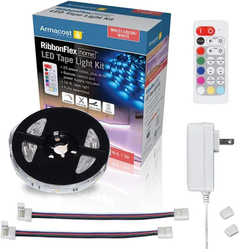 Vista 20 de Armacost Lighting Kit de luz en cinta LED regulable para AC del hogar, blanco cálido suave (1.5M) 424502 2700K blanco cálido 5 m