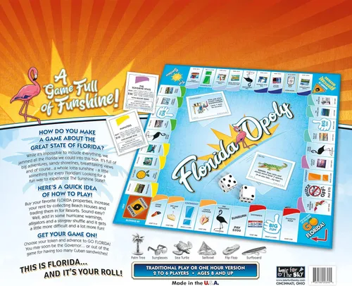 Vista 5 de Late for the Sky Florida-Opoly, Multi