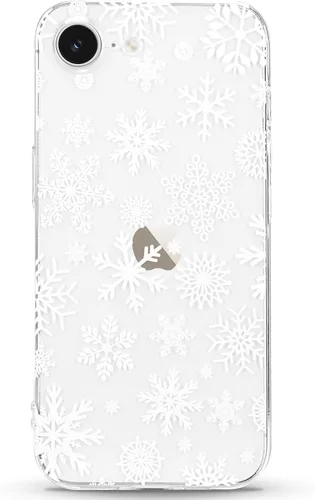 Vista 47 de LCHULLE Compatible con iPhone SE 2022/2020 Funda para iPhone 8 iPhone 7 Funda de Navidad Santa Vacaciones Diseño Transparente Claro Mujeres Hombres