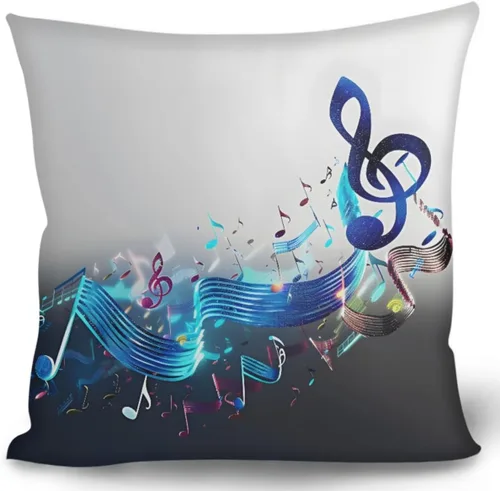 Vista 3 de GLUDEAR Juego de 4 fundas de almohada decorativas de 18 x 18 pulgadas, fundas modernas para dormitorio, sofá, sala de estar, decoración del hogar