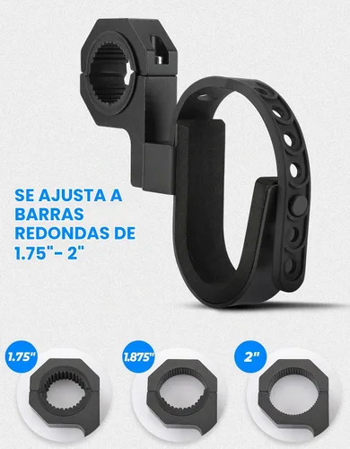 Vista 3 de KEMIMOTO Soporte para herramientas de caza UTV, soporte de arco para barras