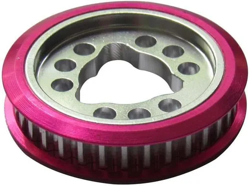Vista 6 de Engranaje de polea central de aluminio CNC 16T para 1/10 Sakura D3 D4 AWD RWD