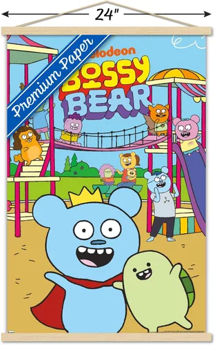 Vista 3 de Trends International Bossy Bear - Póster de pared con marco magnético